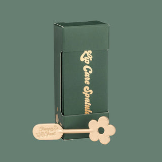 Lip Care Spatula Gold Daisy | Poppy & Pout Self Care - Chickie Collective