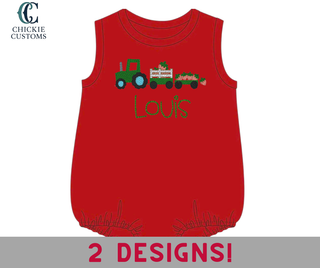 Baby Boy Red Onsie  - Strawberry Designs
