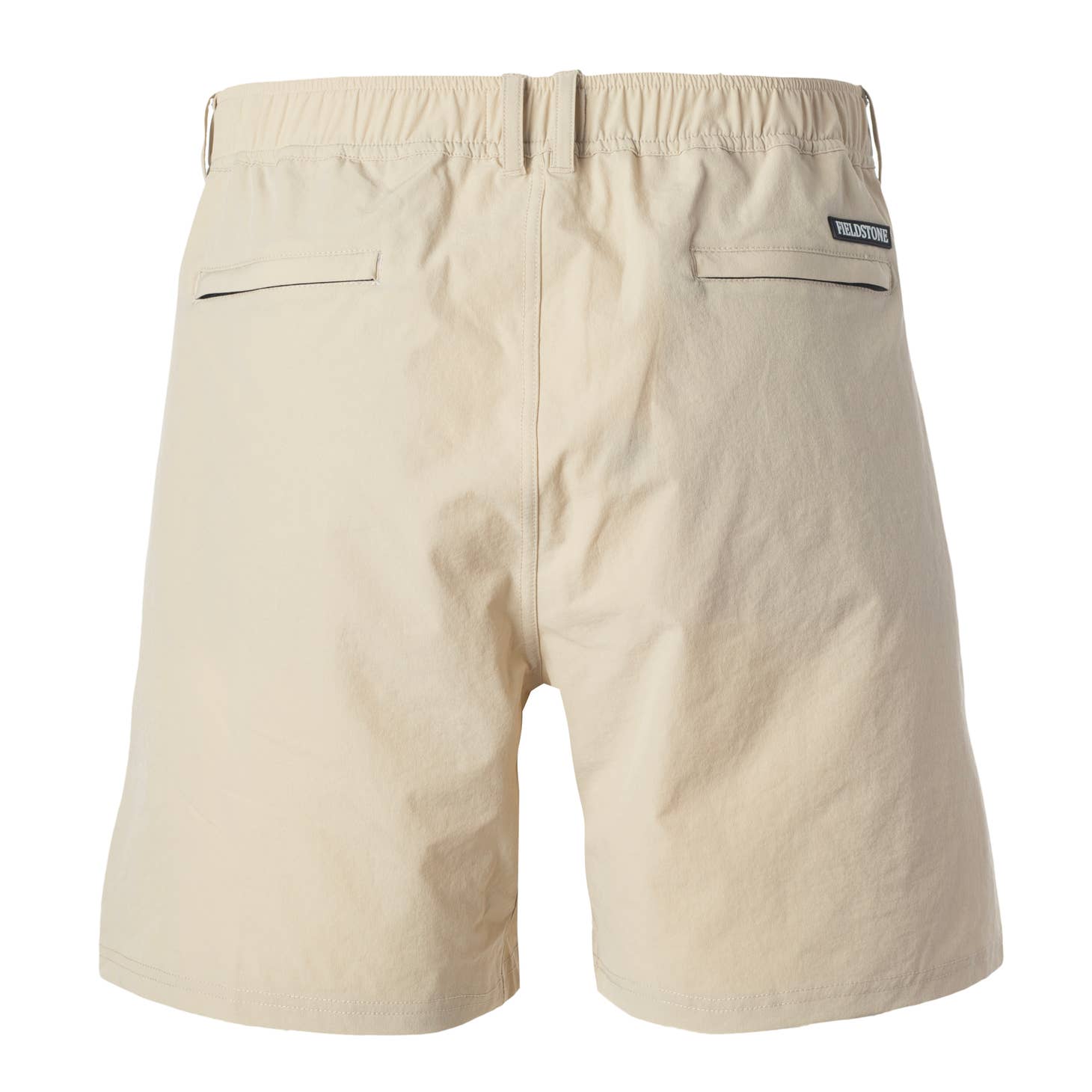 A pair of Fieldstone Outdoor Provisions Co. Rambler Shorts on a white background.