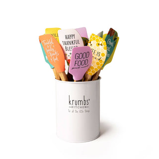 Krumbs Kitchen Homemade Happiness Spatulas Kitchen Tools - Chickie Collective