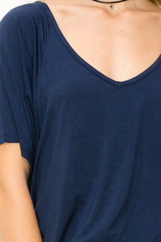 Oversized Short Sleeve Top Women's Top    - Chickie Collective