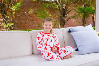 Crawfish Buttflap Pajamas Kid's Pajamas    - Chickie Collective