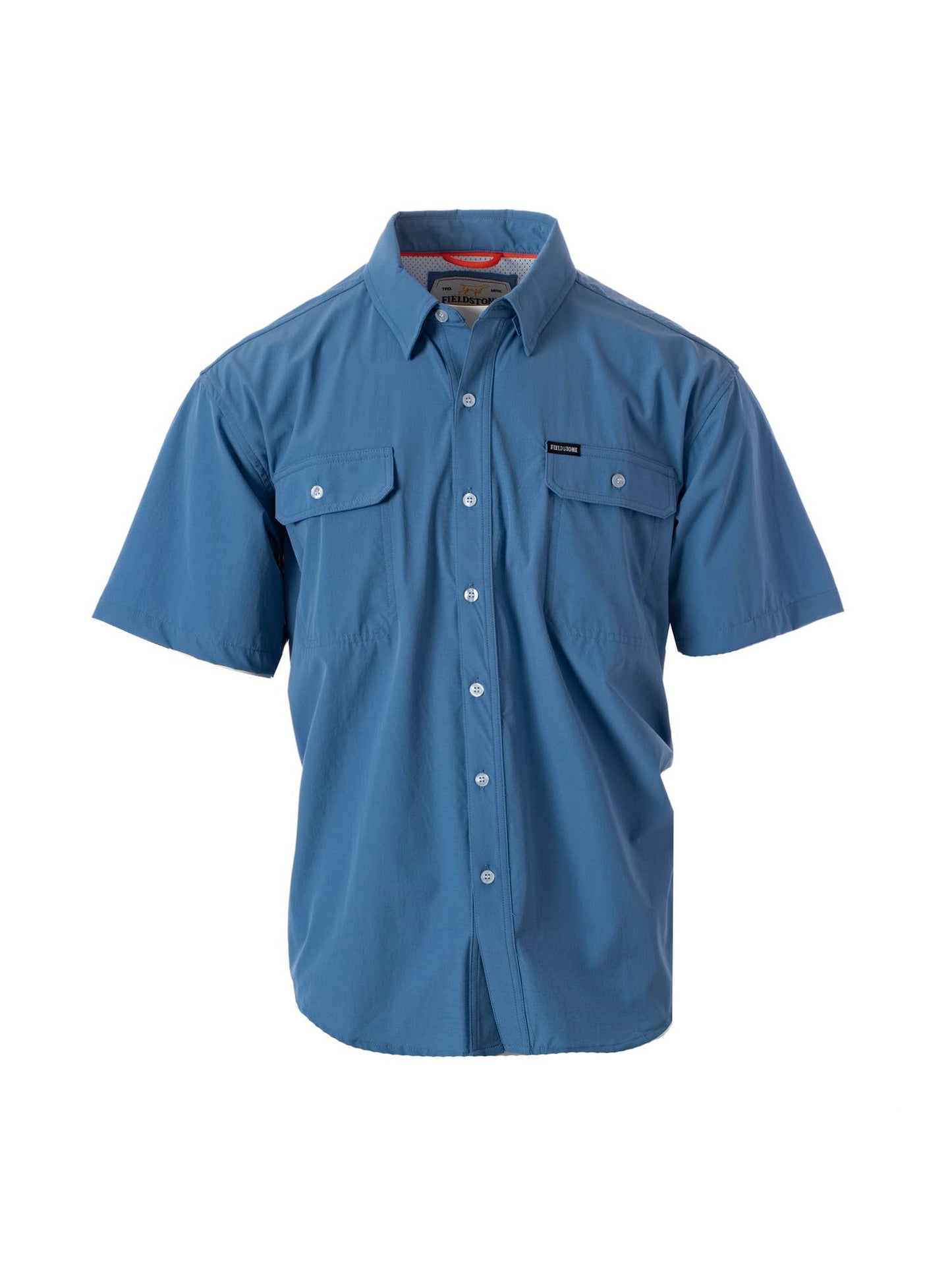 The Sportsman Button Down shirt from Fieldstone Outdoor Provisions Co. is the perfect choice for fishing trips and sportsman activities.