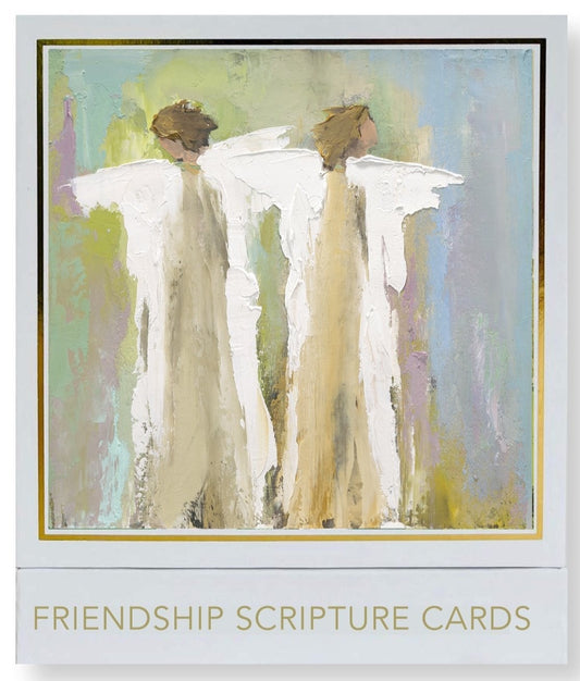 a set of Anne Neilson Friendship Scripture Cards featuring three women standing next to each other.